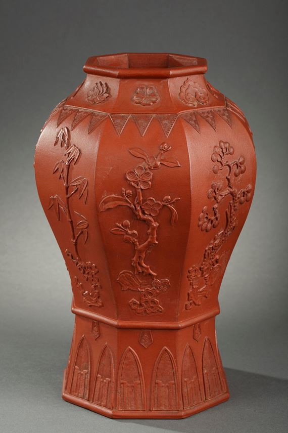 Rare vase Yixing ware | MasterArt